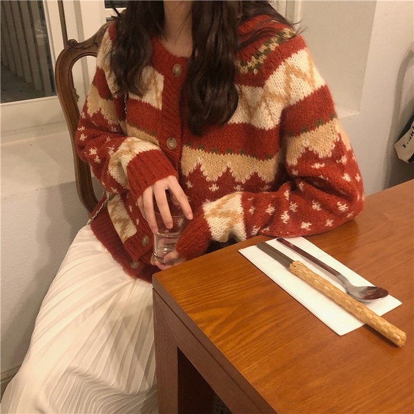 Vesta moderna de dama de culoare rosie