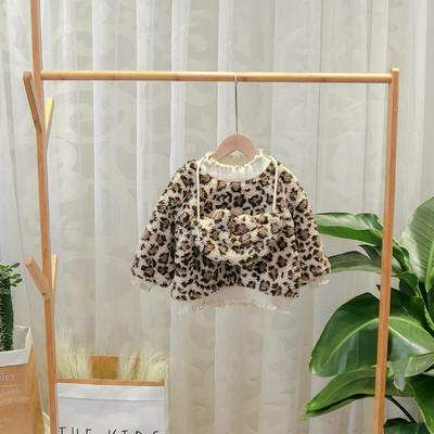 Νέο μοντέλο παιδικό πουλόβερ με κολάρο σε δύο χρώματα για  κορίτσια