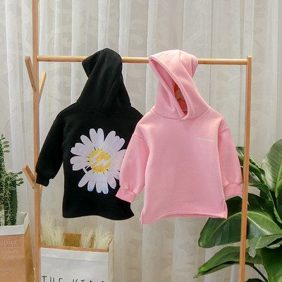 Νέο  μοντέλο παιδικό μπλουζάκ με εφαρμογές σε μαύρο και ροζ χρώμα για κορίτσια