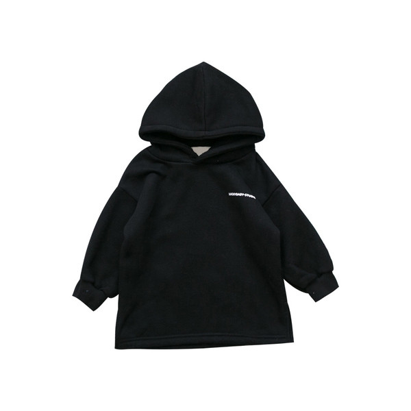 Hanorac pentru copii model nou pentru fete cu aplicare in negru si roz