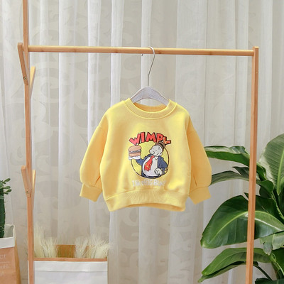 Bluza moderna pentru copii cu aplicatie pentru fete si baieti in mai multe culori