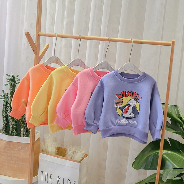 Bluza moderna pentru copii cu aplicatie pentru fete si baieti in mai multe culori