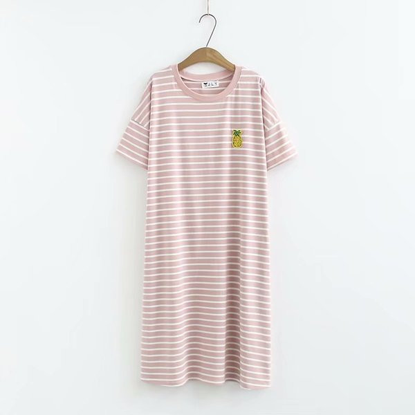 Μεγάλο μέγεθος γυναικείο φόρεμα  casual σε τρία χρώματα