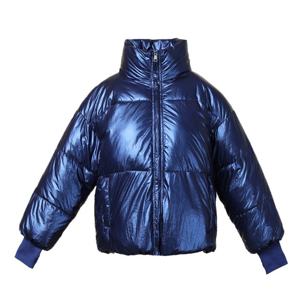 Modern női téli kabát több színben felirattal