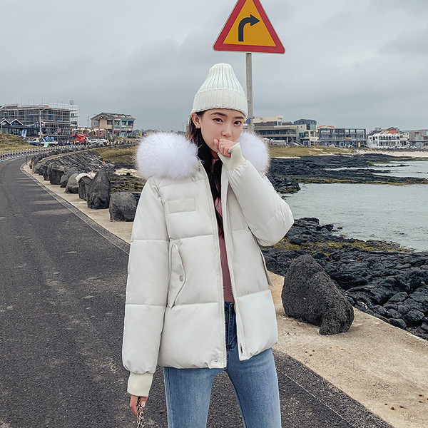 Geaca de iarna dama cu puf si buzunare in mai multe culori