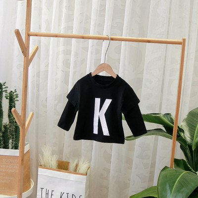 Bluza pentru copii model nou pentru baieti cu imprimeu in negru