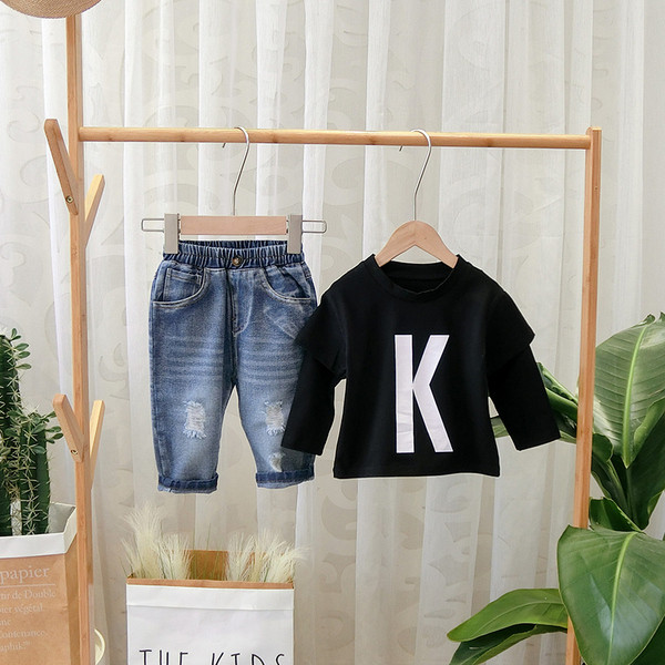 Bluza pentru copii model nou pentru baieti cu imprimeu in negru