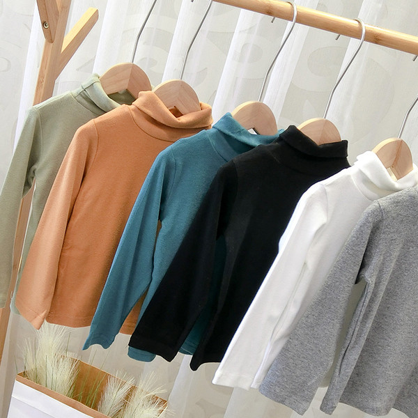 Νέο μοντέλο μοντέρνα παιδική μπλούζα με κολάρο σε διάφορα χρώματα