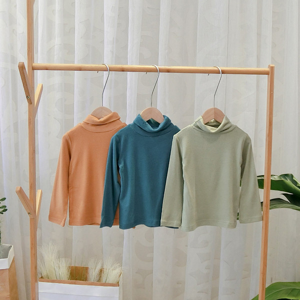 Νέο μοντέλο μοντέρνα παιδική μπλούζα με κολάρο σε διάφορα χρώματα