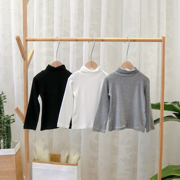 Νέο μοντέλο μοντέρνα παιδική μπλούζα με κολάρο σε διάφορα χρώματα