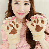 Дамски ръкавици с мека подплата в четири цвята 