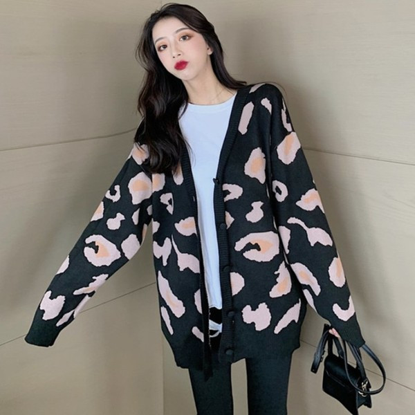 Hosszú alkalmi mellény állatmintával, három színben