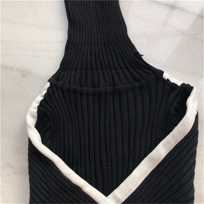 Γυναικείο  κοντό φόρεμα για το φθινοπώρο με υψηλό γιακά και μακρύ μανίκι σε διάφορα χρώματα