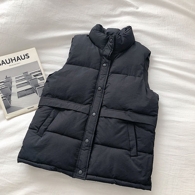 Vesta casual dama cu guler inalt in mai multe culori