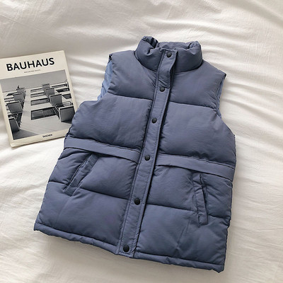 Vesta casual dama cu guler inalt in mai multe culori