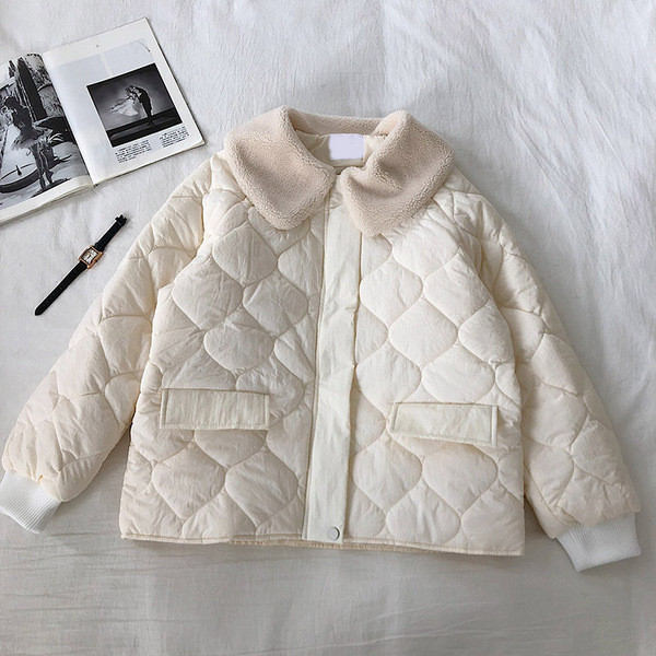 Geaca casual dama cu guler in trei culori