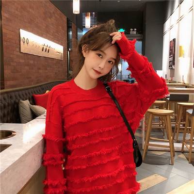 Γυναικεία casual μπλούζα σε διάφορα χρώματα με οβάλ ντεκολτέ