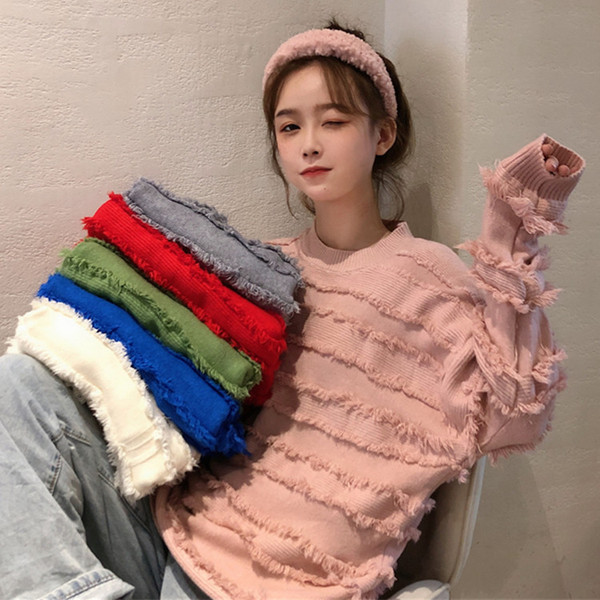 Γυναικεία casual μπλούζα σε διάφορα χρώματα με οβάλ ντεκολτέ