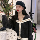 Női topikus mellény két színben, spitz nyakkivágással