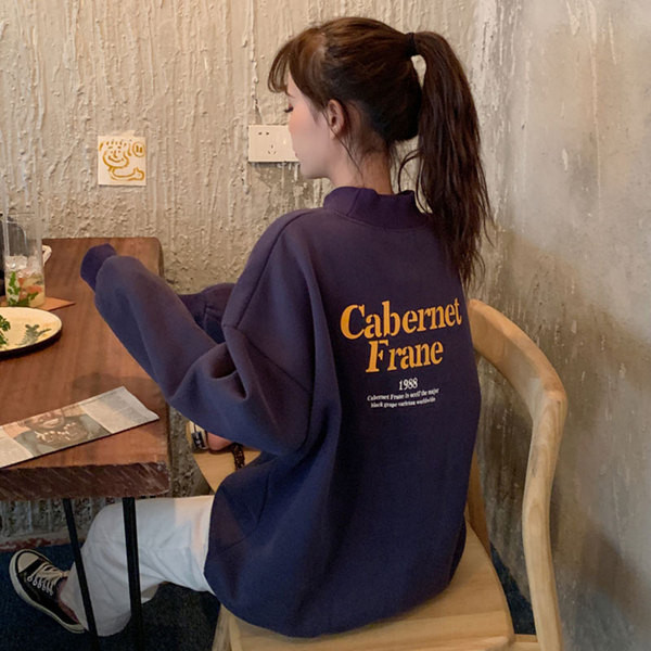 Γυναικεία casual μπλούζα  σε τρία χρώματα με γράμματα