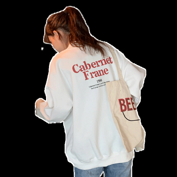 Γυναικεία casual μπλούζα  σε τρία χρώματα με γράμματα