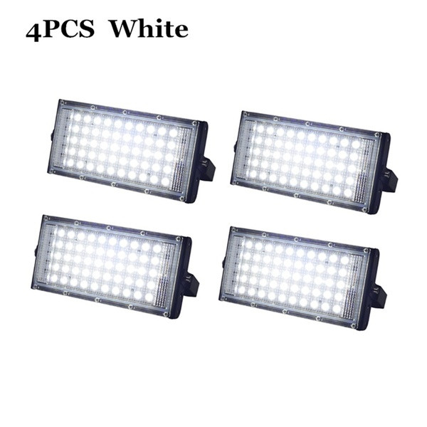 Set de patru, șase sau opt lămpi LED rezistente la apă