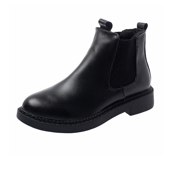 Model actual de damă din piele artificială ascuțită în negru