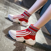 Νέο μοντέλο γυναικεία αθλητικά  παπούτσια - κάλτσες μοντέλου σε διάφορα χρώματα