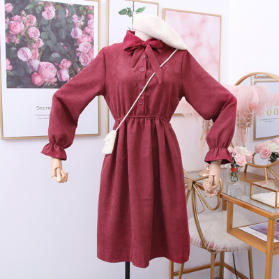 Rochie de dama modern model nou cu guler clasic in mai multe culori