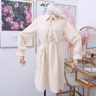 Rochie de dama modern model nou cu guler clasic in mai multe culori