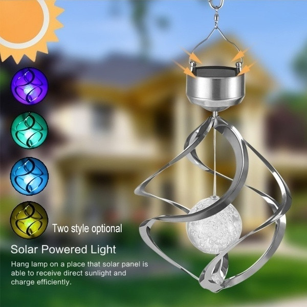 Ηλιακός λαμπτήρας κήπου με μεταβαλλόμενα χρώματα