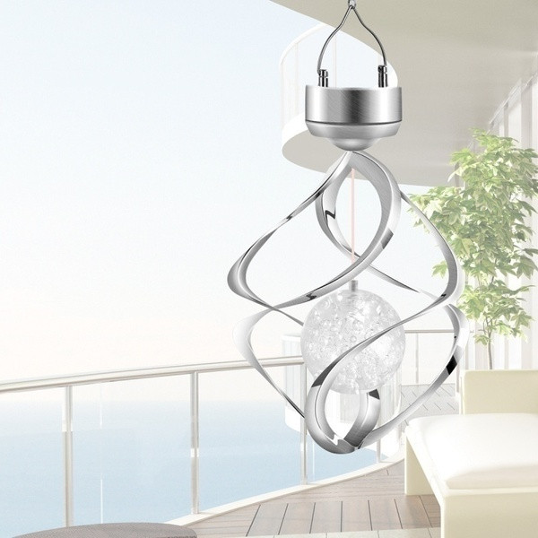 Ηλιακός λαμπτήρας κήπου με μεταβαλλόμενα χρώματα