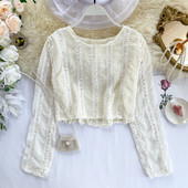 Női ing kerek nyakkivágással, két színben