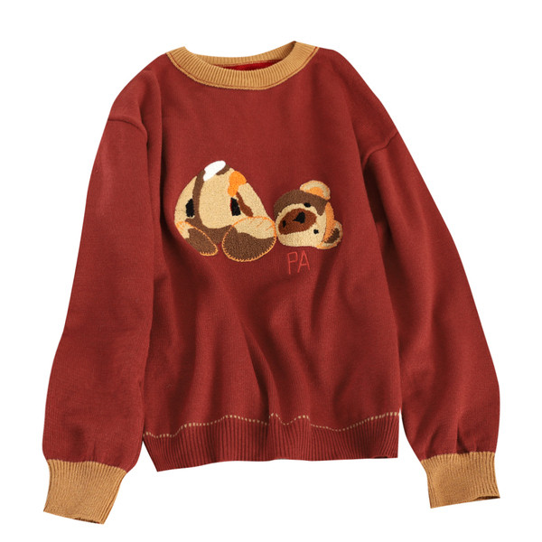 Μοντέρνο γυναικείο πουλόβερ με εφαρμογή και οβάλ λαιμόκοψη σε διάφορα χρώματα