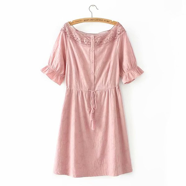 Rochie casual dama larga cu maneci cazute in trei culori