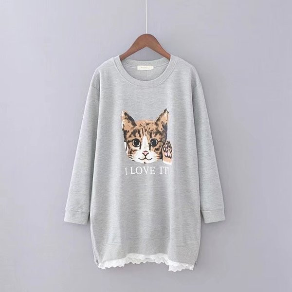 Lezser női blúz hosszú ujjal és rátéttel, két színben