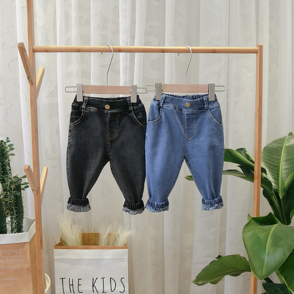 Model nou de blugi copii pentru baieti in negru si albastru