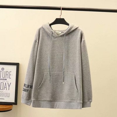 Hanorac zilnic de damă cu glugă și cravate în cinci culori