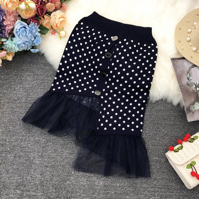 Μοντέρνα γυναικεία μπλούζα με κουμπιά και τούλι σε διάφορα χρώματα