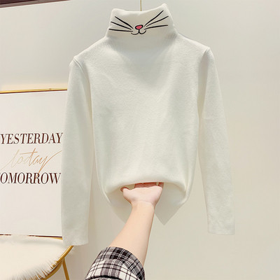 Μοντέρνα γυναικεία μπλούζα με κολάρο σε τρία χρώματα