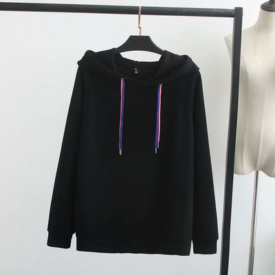 Casual γυναικείο φούτερ με κουκούλα σε τέσσερα χρώματα