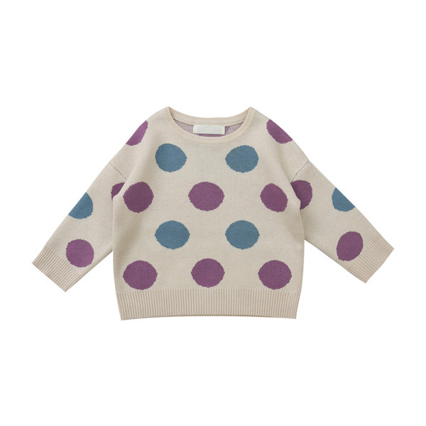 Μοντέρνο γυναικείο πουλόβερ για αγόρια σε μπεζ χρώμα