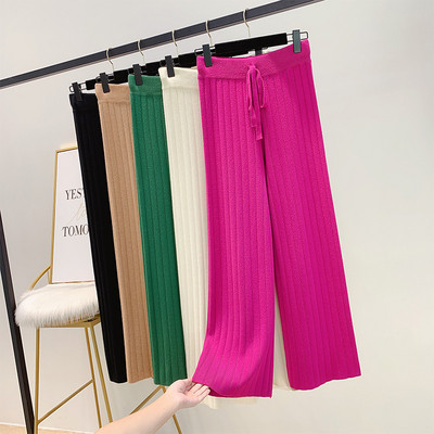 Ежедневен  дамски панталон с висока талия в няколко цвята
