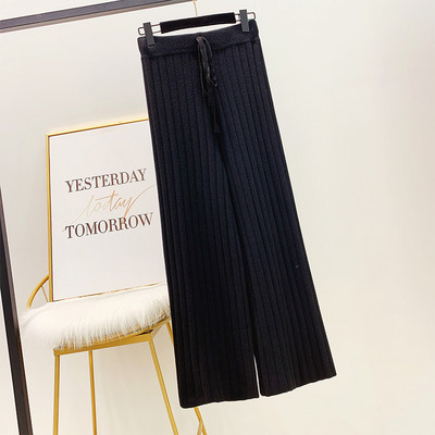 Καθημερινό γυναικείο παντελόνι  με ψηλή μέση σε διάφορα χρώματα