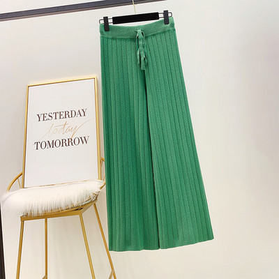 Καθημερινό γυναικείο παντελόνι  με ψηλή μέση σε διάφορα χρώματα