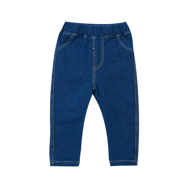 Modern, zsebes gyerekfarmer fiúknak - kék színű