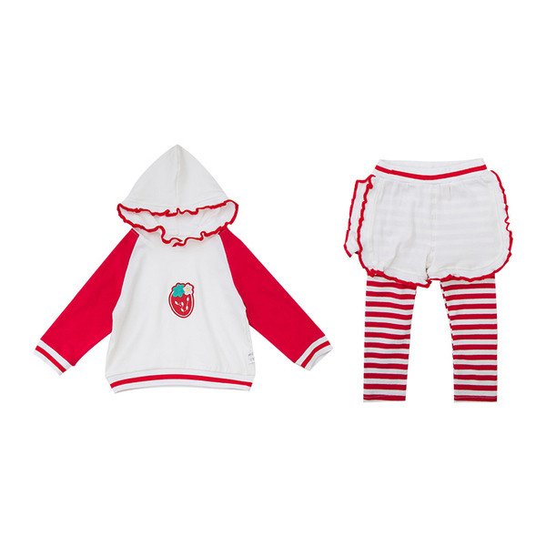 Μοντέρνο παιδικό σετ σε λευκό χρώμα