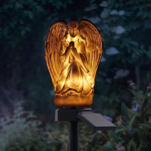 Водоустойчива соларна LED лампа - ангел 