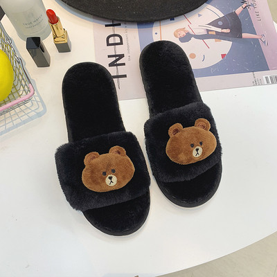 Modern női otthoni papucs 3D - elemmel több színben