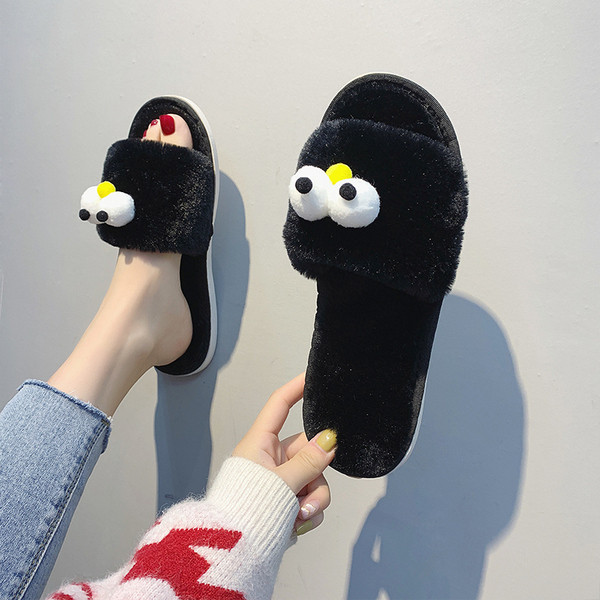 Modern női otthoni papucs 3D - elemmel több színben